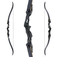 [SPECIAL] DRAKE Black Raven 2.0 - 60 Inch - 45 lbs - Take Down Recurve bow
