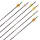 Complete arrow | SKYLON Quantic - 3K Carbon - factory fletched - Pack of 6
