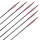 Complete arrow | SKYLON Frontier - Carbon - factory fletched - Pack of 12 | Spine 600