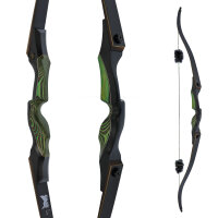 DRAKE ARCHERY ELITE Green Goblin - 60 Zoll - 30-50 lbs - Take Down Recurvebogen