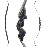 DRAKE ARCHERY ELITE Blue Royal - 60 inches - 35 lbs - Take Down Recurve bow