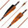Complete arrow | BSW Chestnut Deluxe - Camo Orange - Wood type: Spruce | Bavarian Forest - Ø 11/32 inch