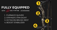 DIAMOND Compound bow Infinite 305 (7-70lbs) | Right hand | BlackOps