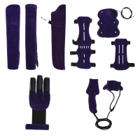 [SPECIAL] elTORO Wild Colorz - Set - Shooting Glove, Armguard, Quiver & Bow stringer