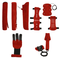 [SPECIAL] elTORO Wild Colorz - Set - Shooting Glove, Armguard, Quiver & Bow stringer