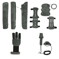 [SPECIAL] elTORO Wild Colorz - Set - Shooting Glove, Armguard, Quiver & Bow stringer