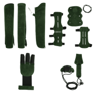 [SPECIAL] elTORO Wild Colorz - Set - Shooting Glove, Armguard, Quiver & Bow stringer