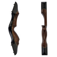 Riser | DRAKE ARCHERY ELITE Chameleon - 15 inches - Right hand | Colour: Chestnut Brown