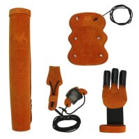 [SPECIAL] elTORO Wild Colorz - Set - Shooting Glove, Armguard, Quiver & Bow stringer