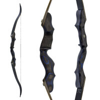 SPIDERBOWS - Raven - 62-68 inches - 20-50lbs - Take Down Recurve bow