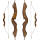 JACKALOPE - Amber - 64 inches - Speed - Take Down Recurve bow - 45 lbs | Right hand