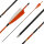 26-30 lbs | Carbon arrow | PyroSPHERE Slim - with Feathers - Spine: 800 | 30 inches