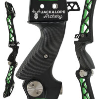 Riser | JACKALOPE Zircon - Ultimate - 25 inch - ILF - Right Hand | Color: Black / Green