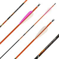 Carbon arrow | PyroSPHERE Slim - with Vanes | Length: 24 Inches