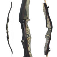DRAKE Sepia - 68 inch - 18-38 lbs - Take Down Recurve bow | Left hand