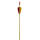 Complete arrow | BSW Hardwood - wood - with natural feathers | strong bows - 45-65 lbs - Ø 11/32 inches | 2x red / 1x yellow