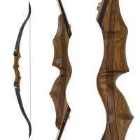 SPIDERBOWS - Hawk - Classic - SWS - 60-66 inches - 25-50 lbs - Take Down Recurve bow