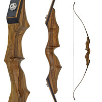 SPIDERBOWS - Hawk - Classic - 60-64 inch - 25-50 lbs - Take Down Recurve bow