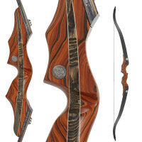 SPIDERBOWS - Hawk - SRF Design - SWS - 60-66 inches - 25-50 lbs - Take Down Recurve bow