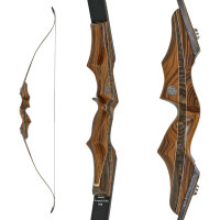 SPIDERBOWS - Hawk - SRF Design - SWS - 60-66 inches - 25-50 lbs - Take Down Recurve bow