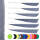 Pack of 20 | SPHERE Solid - Feather - Single-Color - various Lengths & Shapes