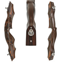 JACKALOPE - Tigerseye - 64 inch - Classic - Take Down Recurve Bow - 30-40 lbs