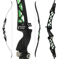 JACKALOPE Zircon - Ultimate - 68 Inch - 16-50 lbs - ILF - Take Down Recurve Bow | Left Handed