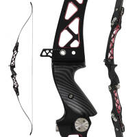 JACKALOPE Zircon - Ultimate - 68 Inch - 16-50 lbs - ILF - Take Down Recurve Bow | Left Handed
