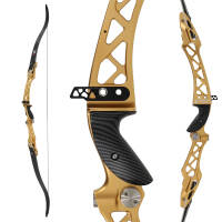JACKALOPE Zircon - Ultimate - 68 Inch - 16-50 lbs - ILF - Take Down Recurve Bow | Left Handed