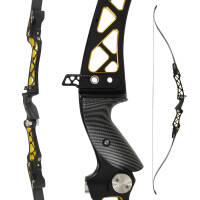 JACKALOPE Zircon - Ultimate - 68 Inch - 16-50 lbs - ILF - Take Down Recurve Bow | Left Handed