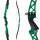 JACKALOPE Zircon - Ultimate - 68 Inch - 16-50 lbs - ILF - Take Down Recurve Bow | Left Handed