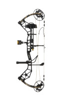 BEAR ARCHERY Alaskan XT RTH Package - 45-60 lbs - Compound bow | Left hand | Variant: Black Handle/ Throwback Limbs