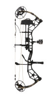 BEAR ARCHERY Alaskan XT RTH Package - 45-60 lbs - Compound bow | Left hand | Variant: Black Handle/ Throwback Limbs
