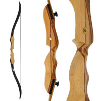DRAKE Alabaster Junior - 48 inches - 14 lbs - Take Down Recurve bow | Right hand