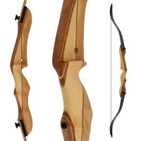 DRAKE Alabaster Junior - 58 inches - 16 lbs - Take Down Recurve bow | Left hand