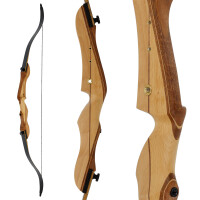 DRAKE Alabaster Junior - 58 inches - 16 lbs - Take Down Recurve bow | Left hand
