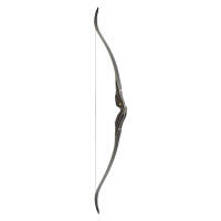 JACKALOPE - Obsidian Refined Tournament - 62 inch - One piece recurve bow - 25-45 lbs