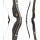 JACKALOPE - Obsidian Refined Tournament - 62 inch - One piece recurve bow - 25-45 lbs