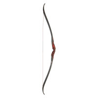 JACKALOPE - Red Beryl Refined Tournament - 62 inch - One piece recurve bow - 25-45 lbs