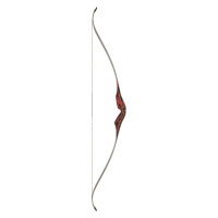 JACKALOPE - Red Beryl Refined Tournament - 62 inch - One piece recurve bow - 25-45 lbs