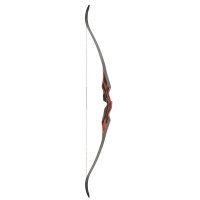 JACKALOPE - Red Beryl - Classic Tournament - 64 inch - One piece recurve bow - 25-45 lbs
