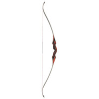 JACKALOPE - Red Beryl - Classic Tournament - 64 inch - One piece recurve bow - 25-45 lbs