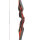 JACKALOPE - Red Beryl - Classic Tournament - 64 inch - One piece recurve bow - 25-45 lbs