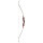 JACKALOPE - Red Beryl - Classic Tournament - 64 inch - One piece recurve bow - 25-45 lbs