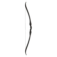 JACKALOPE - Obsidian Classic Tournament - 64 inch - One piece recurve bow - 25-45 lbs