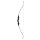JACKALOPE - Obsidian Classic Tournament - 64 inch - One piece recurve bow - 25-45 lbs