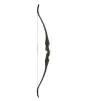 JACKALOPE - Malachite Classic Tournament - 64 inch - One piece recurve bow - 25-45 lbs
