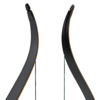 JACKALOPE - Tourmaline XL - Black - Refined Tournament - 68 inches - 40 lbs - Take Down Recurve bow | Right hand