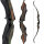 JACKALOPE - Tourmaline XL - Black - Refined Tournament - 68 inches - 40 lbs - Take Down Recurve bow | Right hand