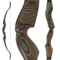 JACKALOPE - Tourmaline - Classic Tournament - 60-64 inches - 30-50 lbs - Take Down Recurve bow